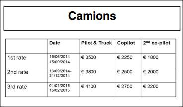 tarif 3